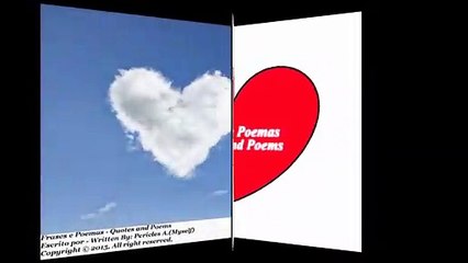Quando amamos alguém, sentimo-nos como tocar nas nuvens [Frases e Poemas]