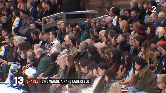 Fashion Week : émotion au dernier défilé Chanel signé Karl Lagerfeld
