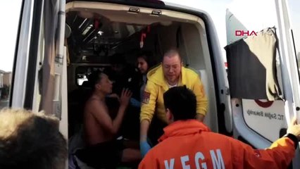 Üsküdar'da İntihara Kalkışan Kişiyi Bir Genç Denize Atlayarak Kurtardı