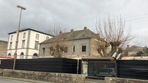 Rideau sur l’ancienne caserne des pompiers