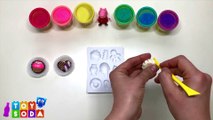 Learn Make Assorted Rainbow Chocolate Box DIY RL Play-Doh Toy Soda