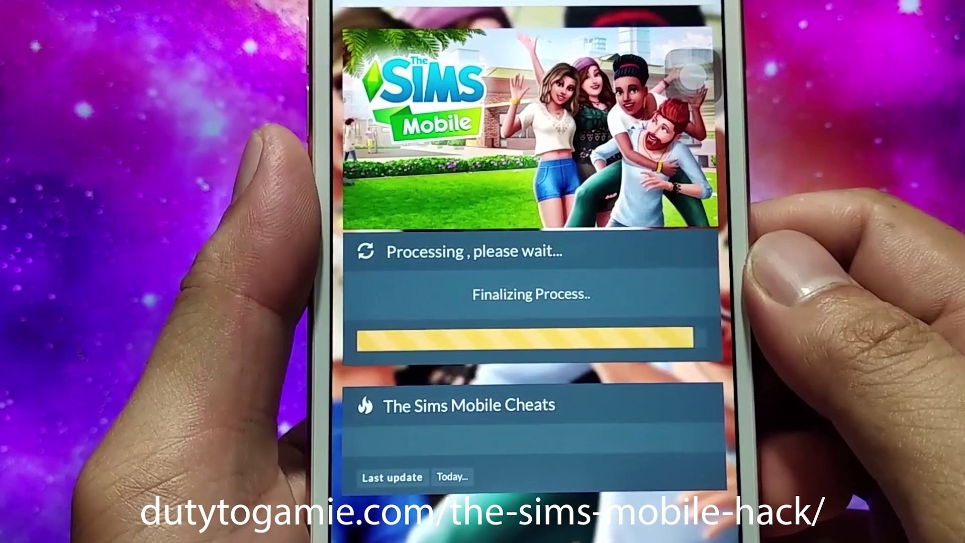 Die sims mobile hack