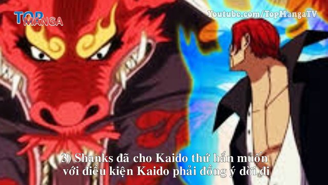 Cách Shanks đánh bại Kaido để ngăn hắn không tham gia trận Marineford
