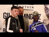 COMMONWEALTH TITLE FIGHT! - LEIGH WOOD v ABRAHAM OSEI BONSU OFFICIAL HEAD-TO-HEAD @ PRESS CONFERENCE