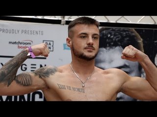 JOE STEED v MIGUEL AGUILAR **OFFICIAL** FINAL HEAD-TO-HEAD @ WEIGH-IN / PETERBOROUGH
