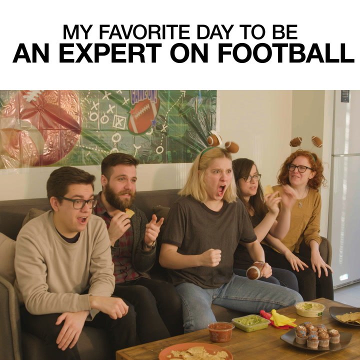 My Favorite Day To Be An Expert On Football