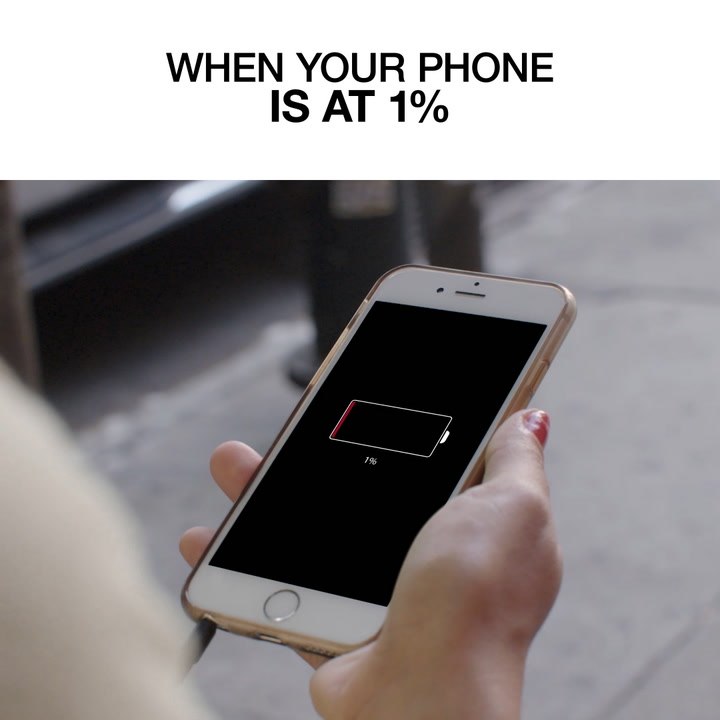 When Your Phone Is At 1%