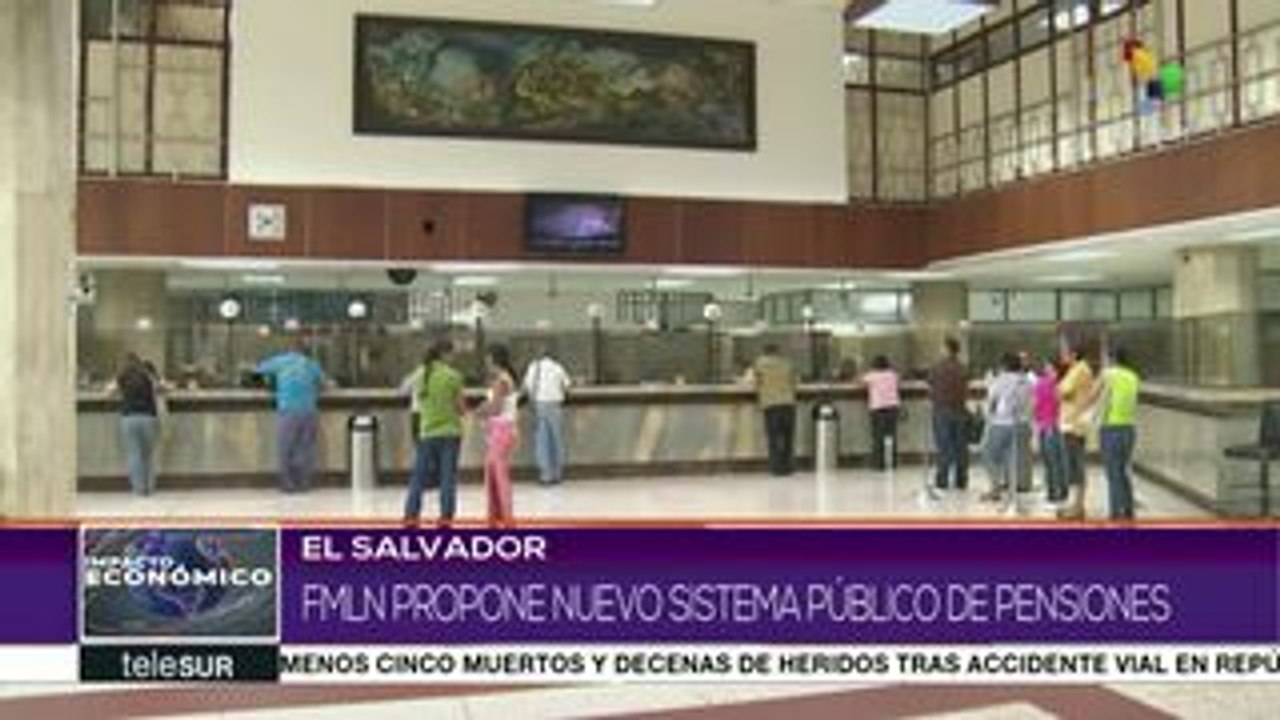 El Salvador: FMLN propone nuevo sistema público de pensiones