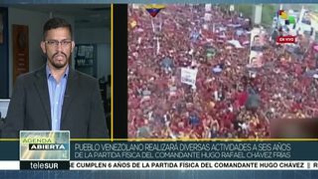 Recuerdan venezolanos a Hugo Chávez a seis años de su partida física