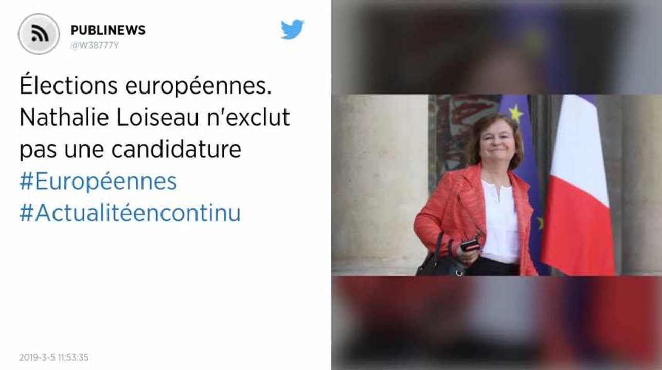 Élections européennes. Nathalie Loiseau n'exclut pas une candidature