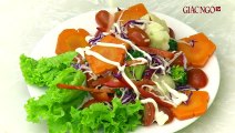 Món chay  ngon mỗi tuần: Món Salad Cầu Vòng