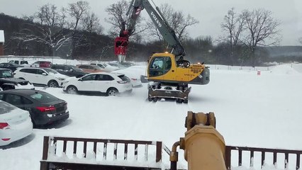 Brilliant Mass Car Snow Removal Invention