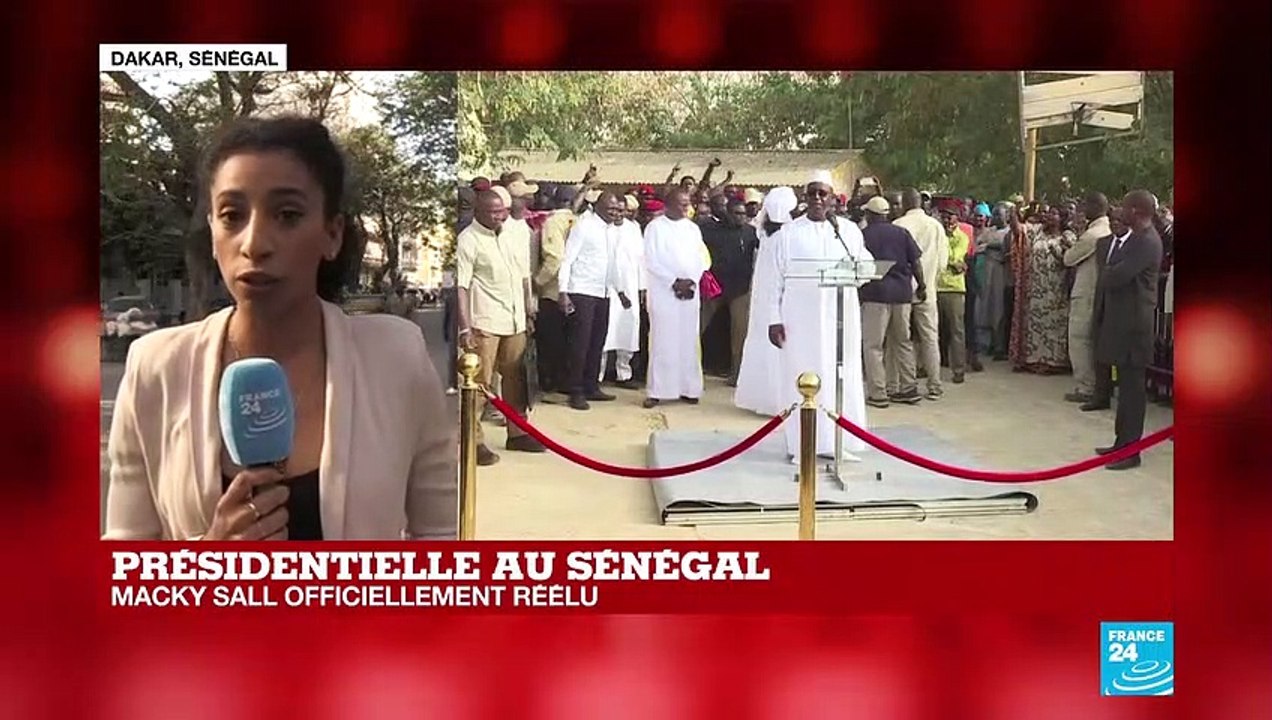 Présidentielle au Sénégal : Macky Sall officiellement réélu