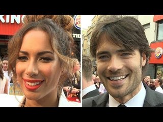 Walking On Sunshine Premiere Interviews - Leona Lewis, Giulio Berruti, Hannah Arterton