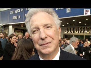 Alan Rickman Interview A Little Chaos Premiere
