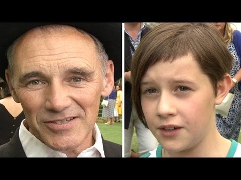 Mark Rylance & Ruby Barnhill Interview The BFG Premiere