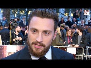 Aaron Taylor Johnson Interview Nocturnal Animals Premiere