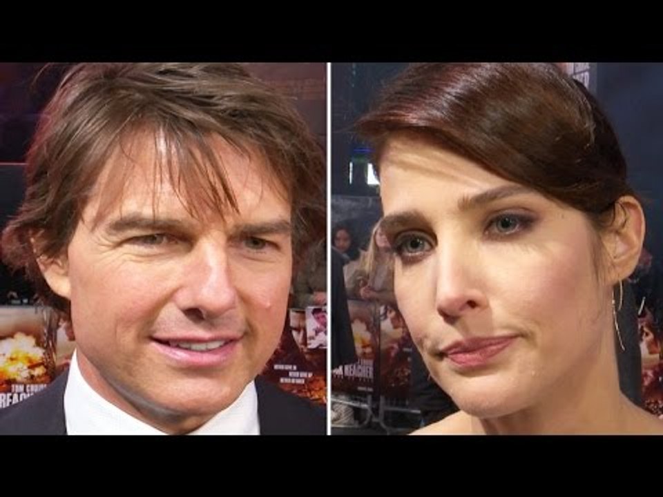 Jack Reacher Never Go Back Premiere Interviews