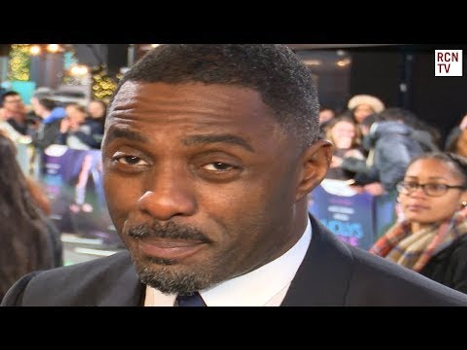 Idris Elba Interview Molly's Game Premiere