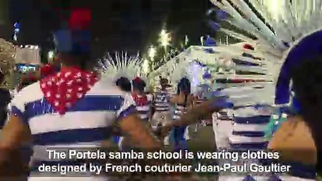 Rio Carnival: Jean-Paul Gaultier costumes on parade