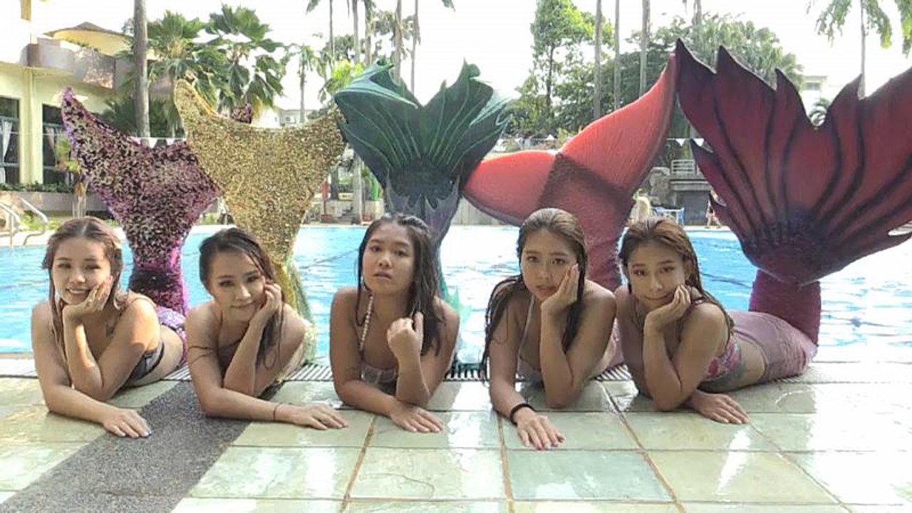 Malaysia: Schwimmen mit Fischschwanz