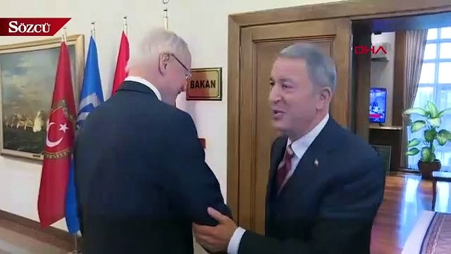 Milli Savunma Bakanı Hulusi Akar, ABD’nin Suriye Özel Temsilcisi James Jeffrey’i kabul etti