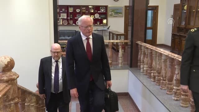 Milli Savunma Bakanı Akar, ABD'nin Suriye Özel Temsilcisi Jeffrey'i Kabul Etti