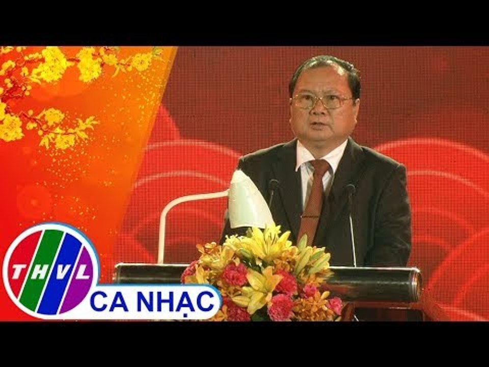 Chủ tịch Ủy ban nhân dân tỉnh Vĩnh Long đọc thư chúc Tết