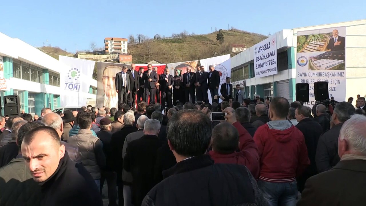 Trabzon'da 60 milyon liraya mal olan sanayi sitesi açıldı - TRABZON