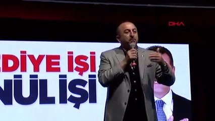 Balıkesir - Bakan Çavuşoğlu Bandırma'da Konuştu