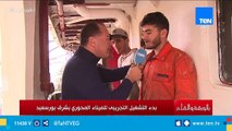عمال سوريون فى ميناء شرق بورسعيد:  مصر ام الدنيا وفخورين بالميناء الجديد