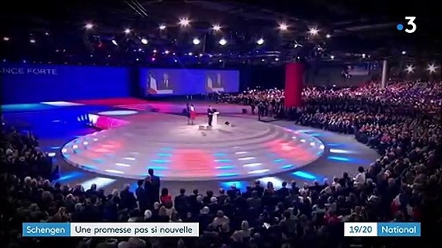 Élections européennes : Emmanuel Macron relance le débat sur Schengen