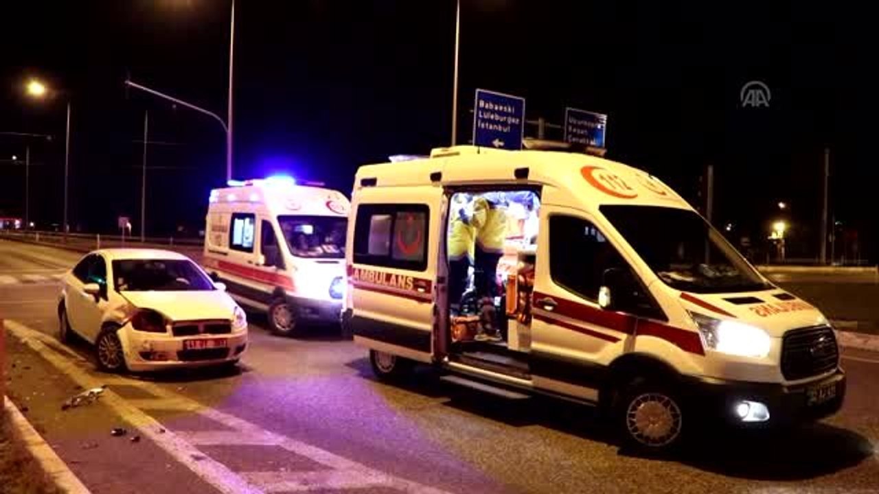 Edirne'de Trafik Kazası: 5 Yaralı
