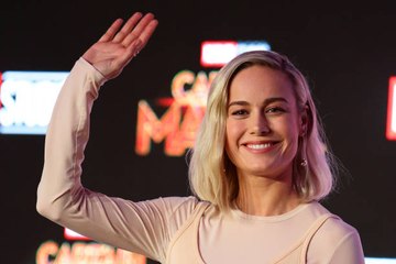 Brie Larson Gets Emotional at 'Captain Marvel' Premiere