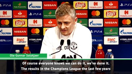 Away form gives Solskjaer confidence