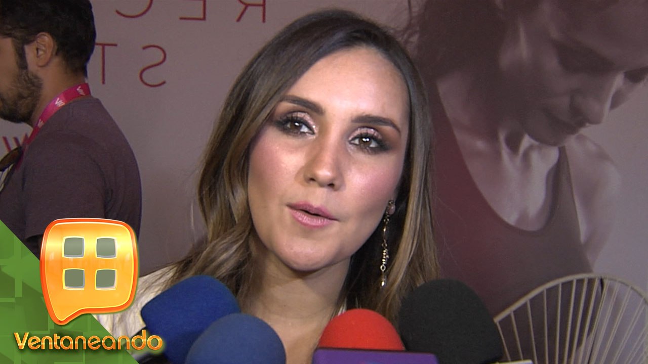 Dulce María está feliz por su próxima boda pero ¡aún no comienza con los preparativos de la boda!