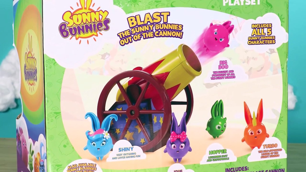 SUNNY BUNNIES Bunny Blast Playset Unboxing Toy Unboxing