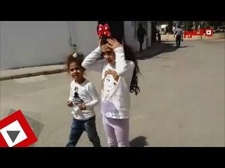 اتفرج | «بنات» أحمد فتحي يساندان والدهما في الأهلي