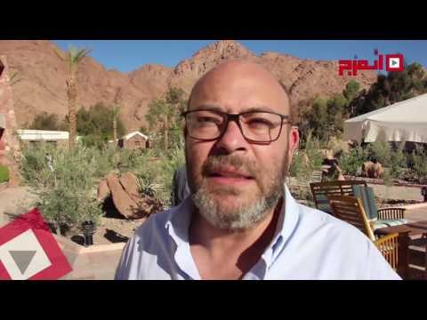 أتفرج| عادل أديب: شرف لي المشاركة في إحتفالات سانت كاترين للسنه الرابعه
