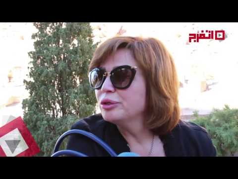 أتفرج| إلهام شاهين : سعيده بوجودي بدير سانت كاترين