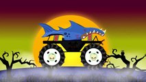 Halloween Monster Truck | Vehicles For Children _ Dinosaur Monster Contes Pour Enfants et adolescents