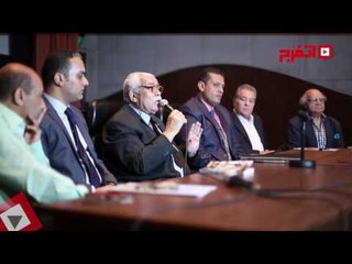 اتفرج| مؤتمر " الصورة في المعركة " بمشاركة الناقد طارق الشناوي