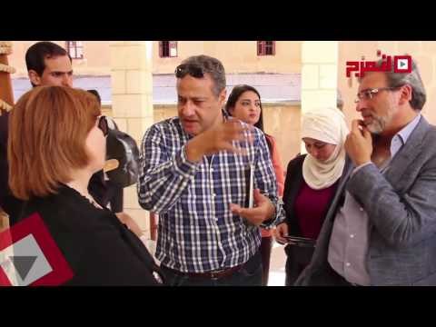 اتفرج| ملتقى الأديان يشهد زيارة مجموعه من الفنانين لدير سانت كاترين