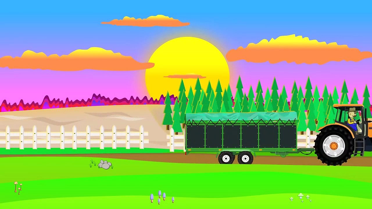 "Le tracteur" Supplies and Car Wash | Rouge lordTraktor Livraison de Bois de chauffage de Conte de fées . AutoMyjnia