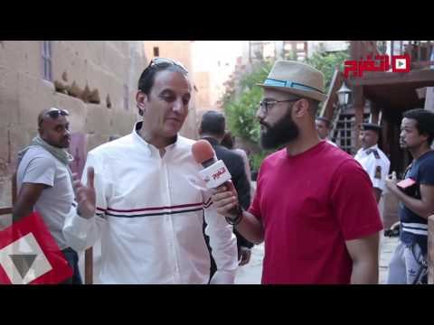 اتفرج| طارق علام في ملتقي الاديان ورسالة سلام وحب للعالم من داخل دير سانت كاترين