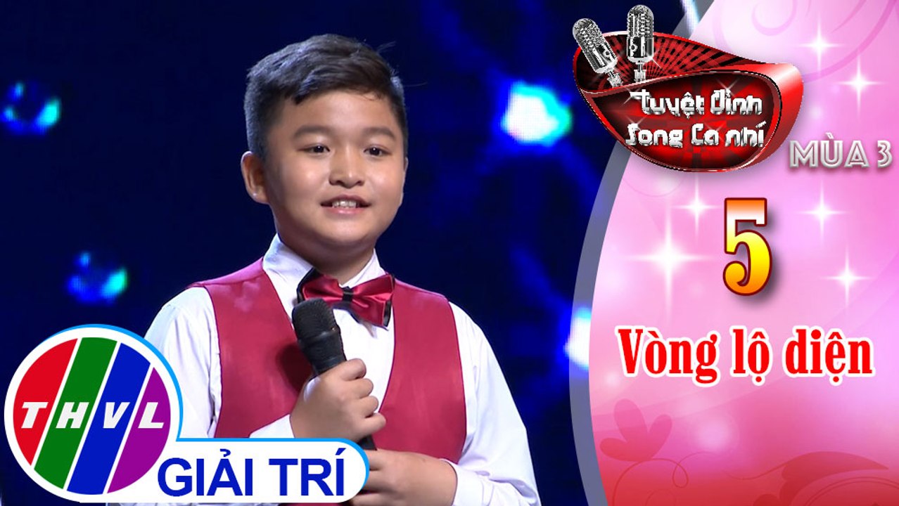 THVL | Tuyệt đỉnh song ca nhí Mùa 3 - Tập 5[7]: Một Đời Người Một Rừng Cây - Nguyễn Đoàn Chấn Quốc