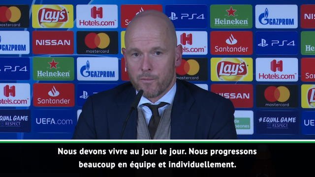 8es - Ten Hag : Nous voulons plus