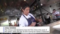 Chilean celebrity chef Carolina Bazan balances motherhood, career