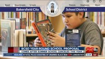 Bakersfield City School District proposing year-round school