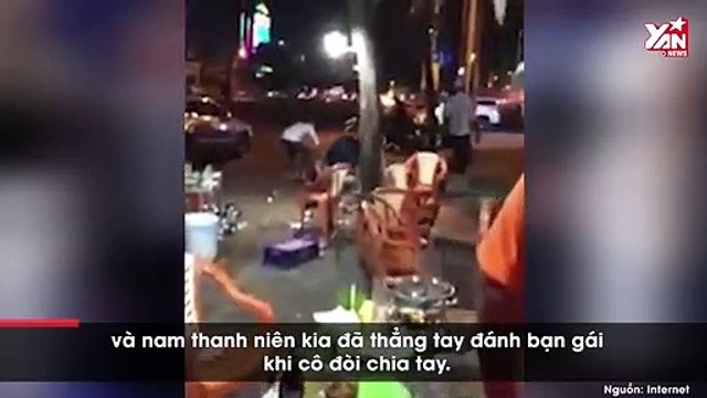 Cách nói lời chia tay để không bị người yêu túm tóc đánh như cô gái trong đoạn clip này